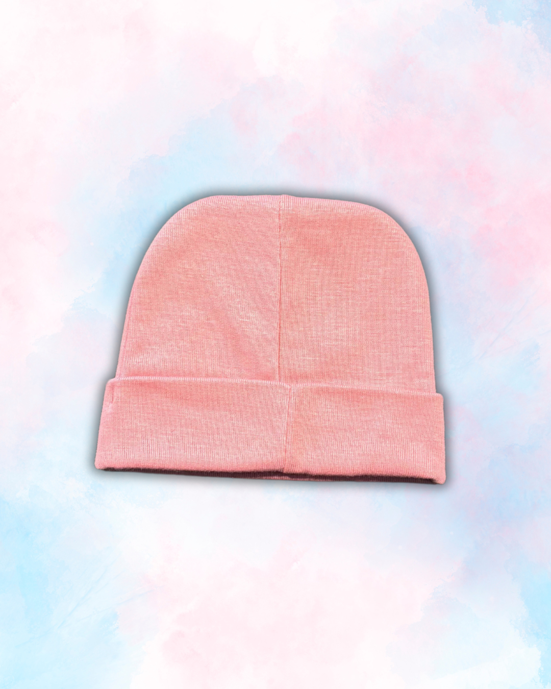 Lightweight Cotton Beanie – Soft Rose Pink