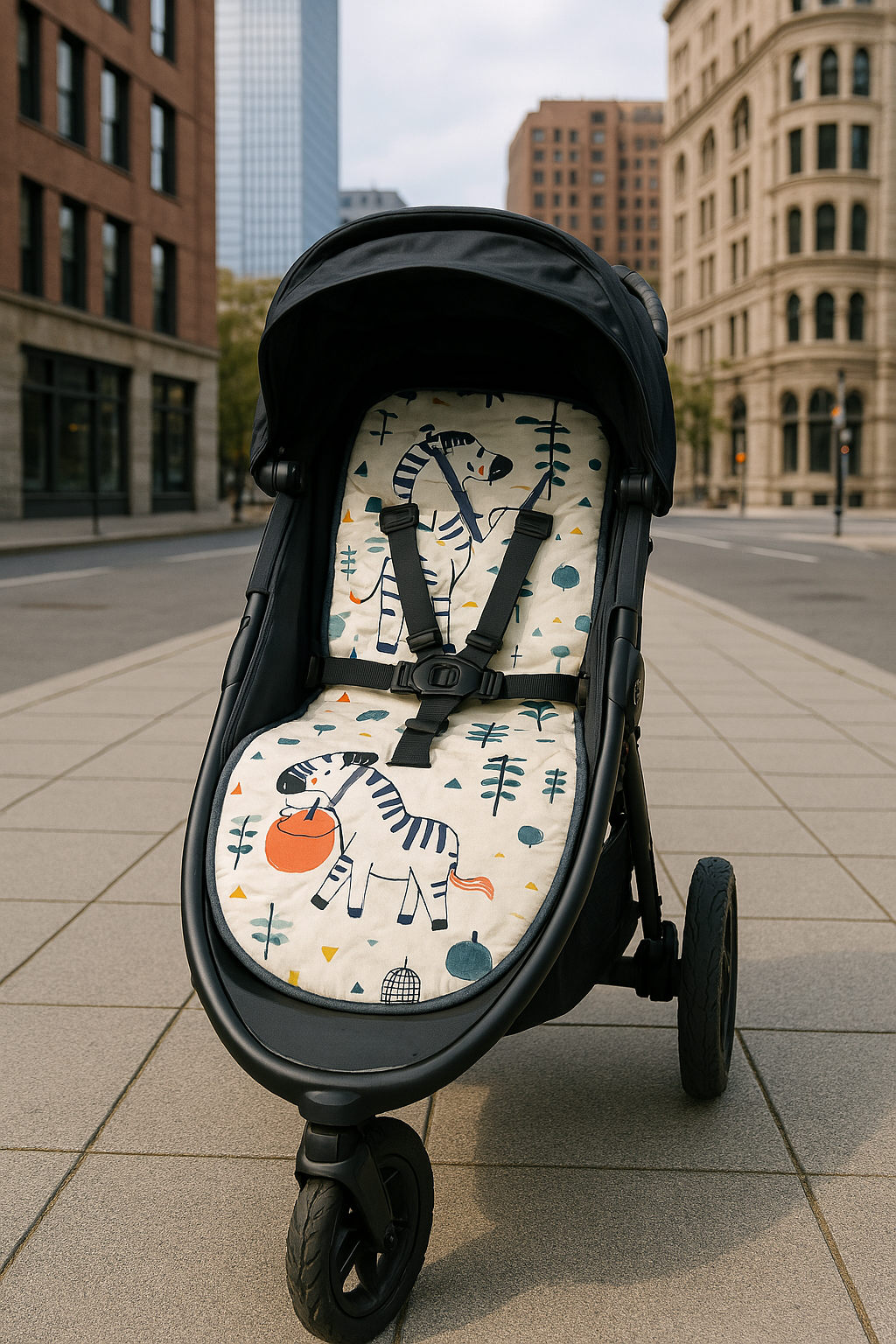 Dino Themed Stroller Liners