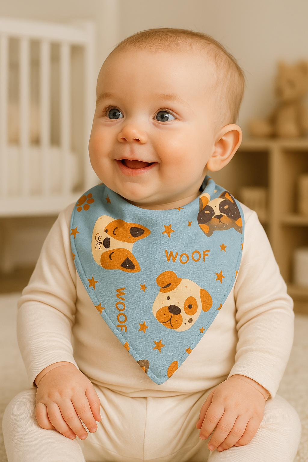Cute Cartoon Design Baby Bib