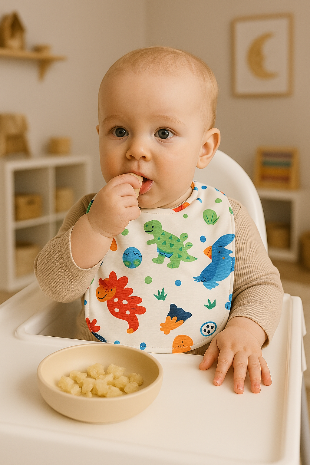 Dino and Friends Design Baby Bib