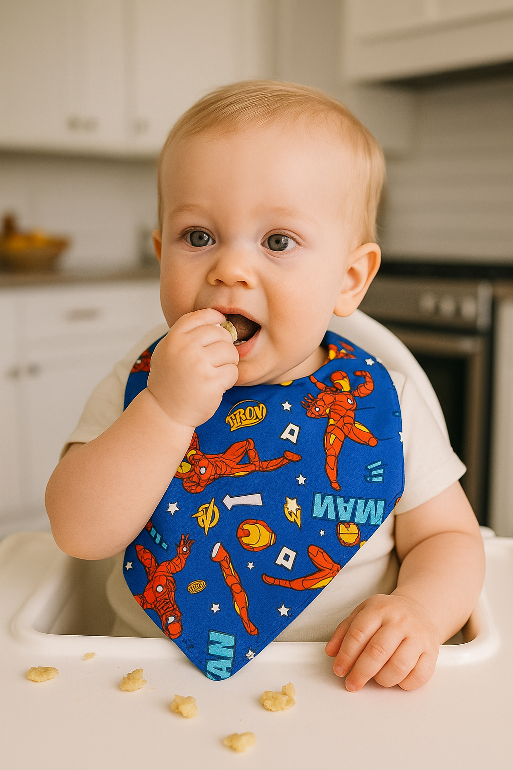 Ironman Design Baby Bib