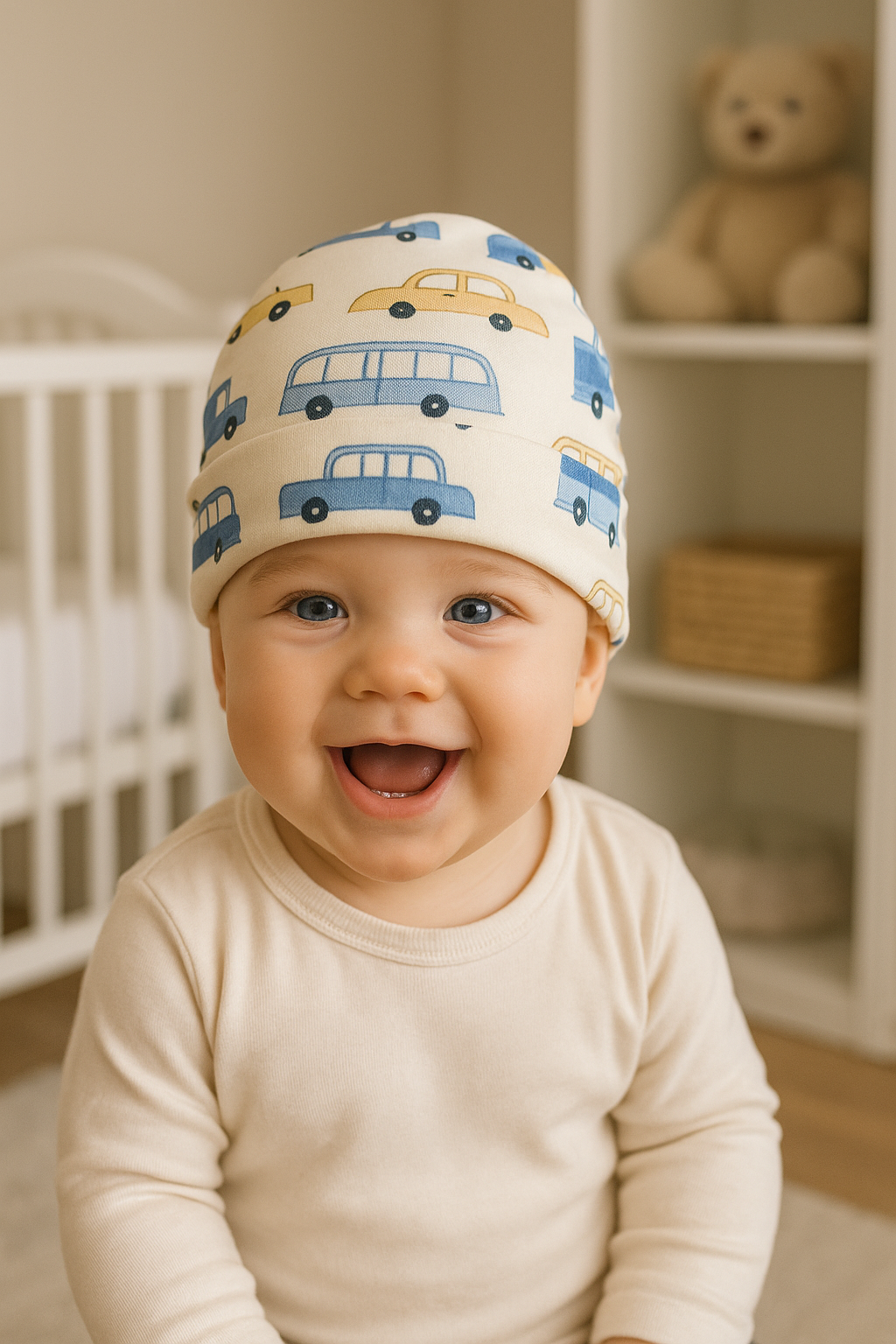 Classic Cuffed Beanie – Tiny Rider Cap