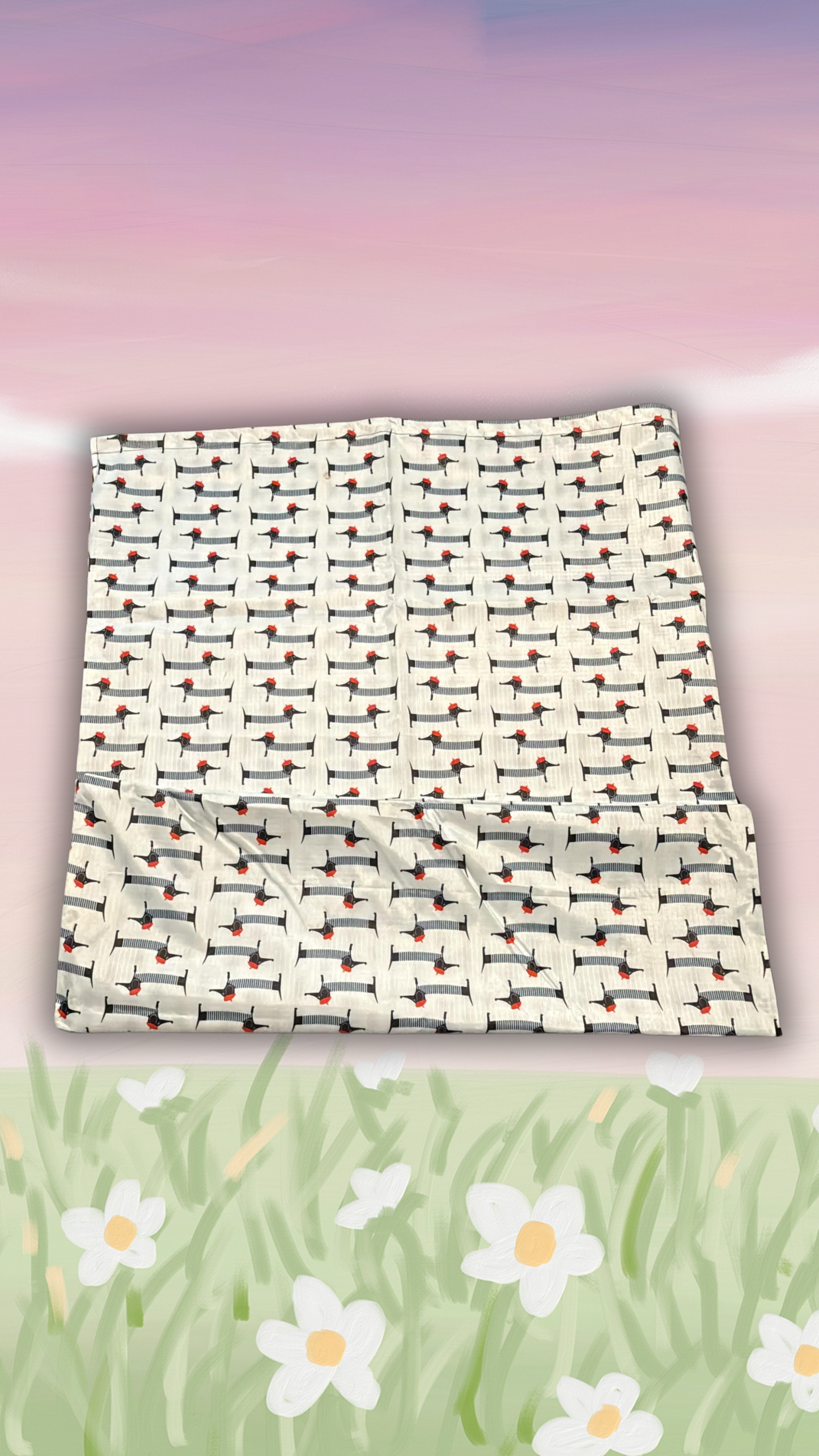 Waterproof Dachshund Dog Print Laundry Bags