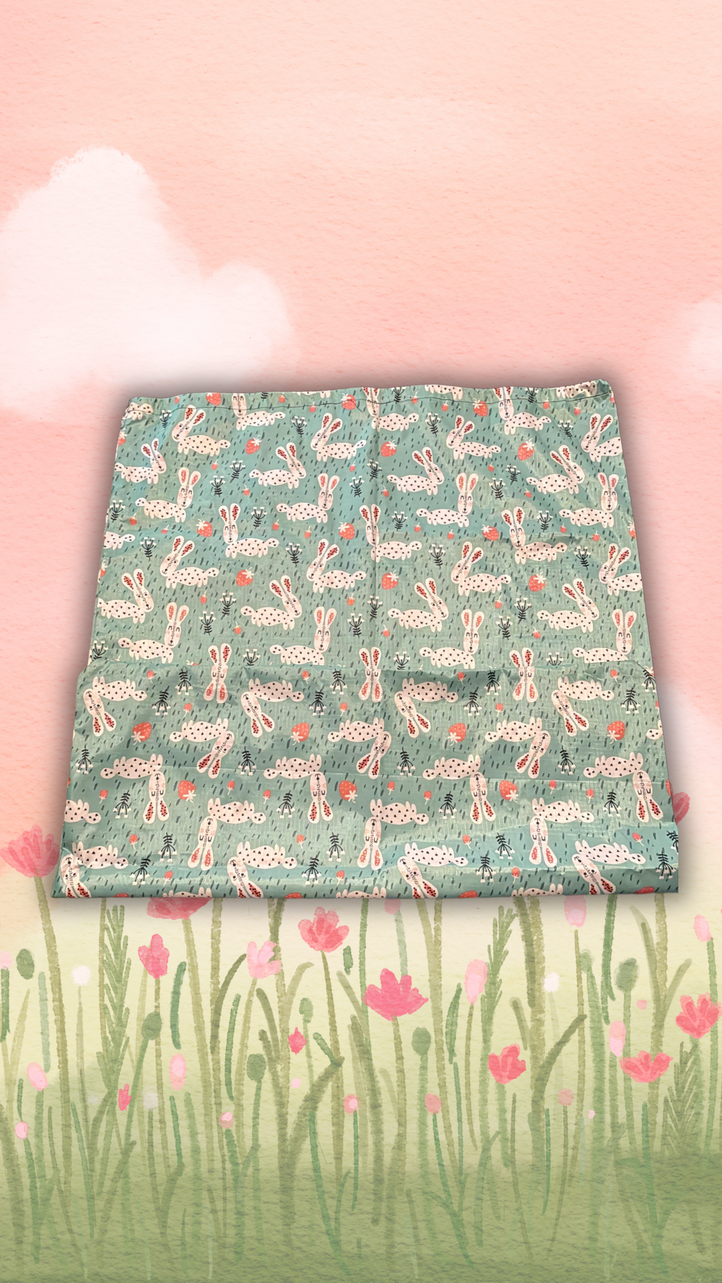 Waterproof Cute Rabbit Design Laundry Bags