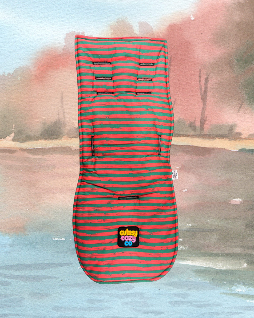 Candy Cane Cuddle Stroller Liner