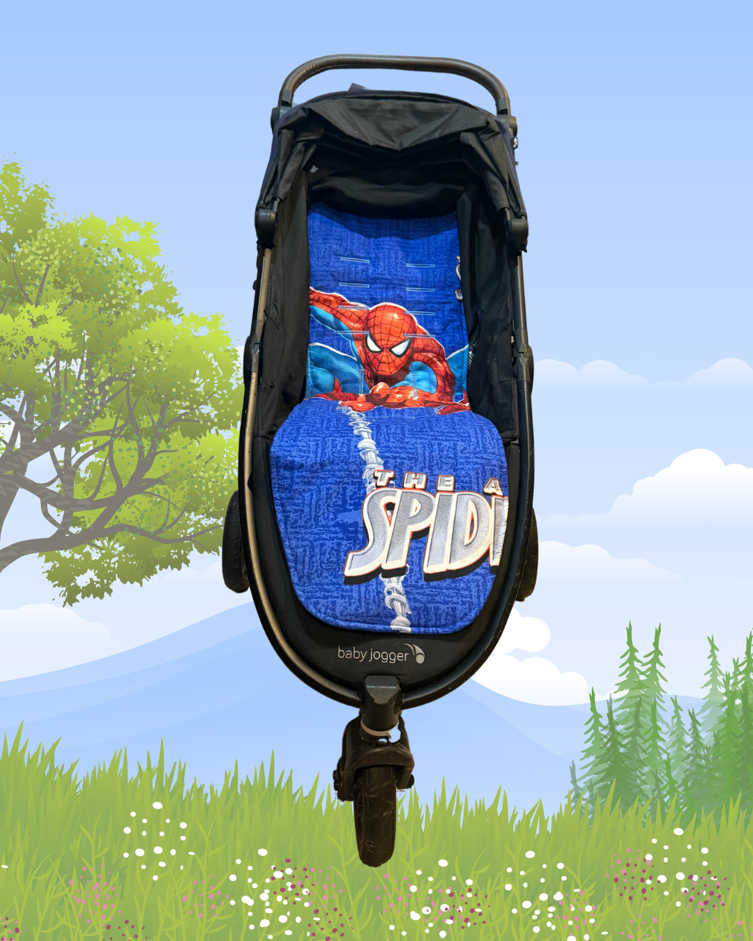 Spider-Man Themed Stroller Liners