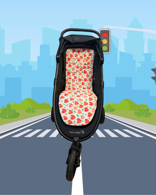 Red Heart Stroller Liners