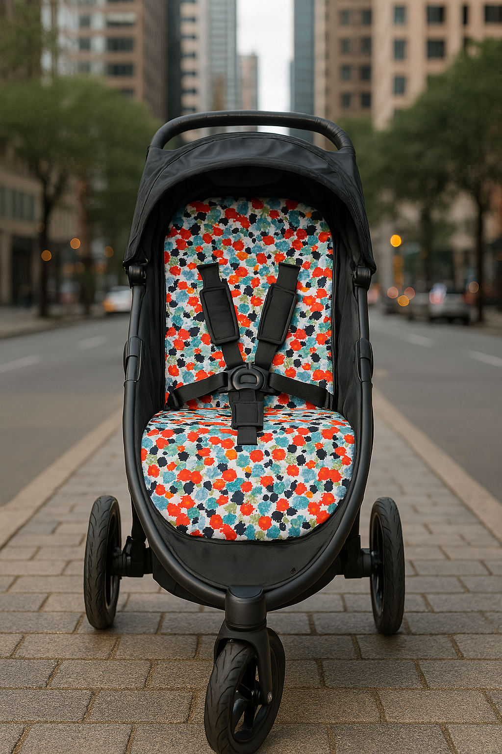 Colorful Shell Stroller Liner