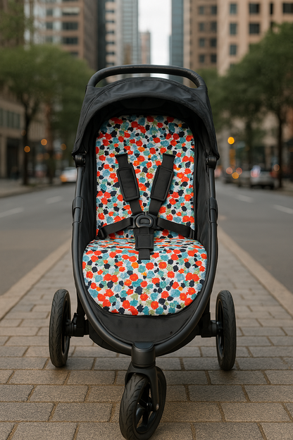 Colorful Shell Stroller Liner