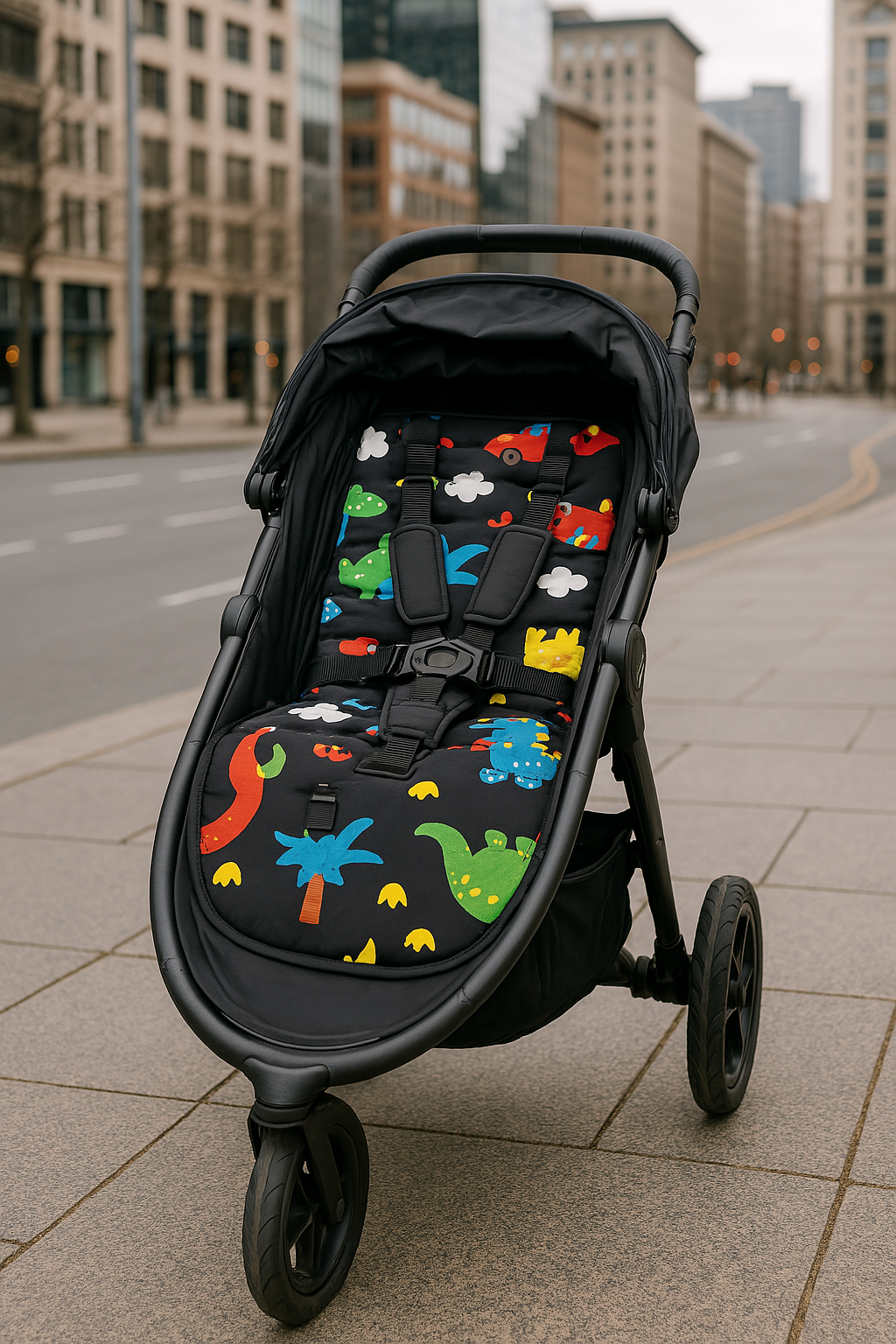 Fun Dino Stroller Liner