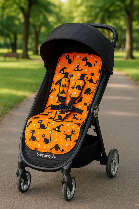 The Bewitched Cat Stroller Liner