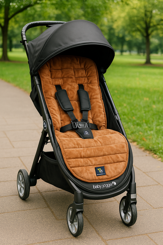 Teddy Toast Stroller liner