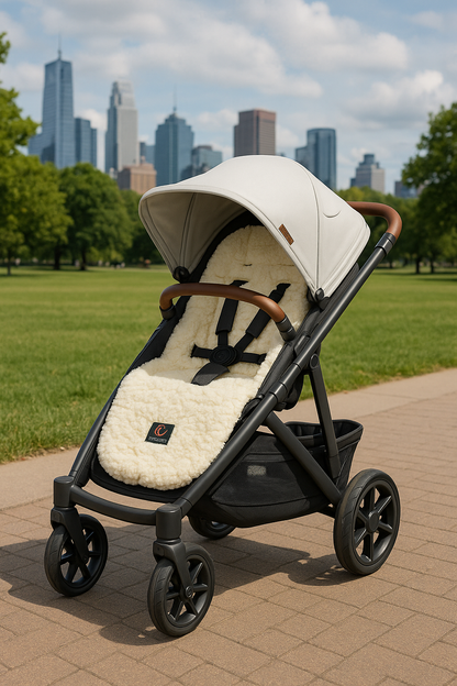 Vanilla Bean Stroller Liner