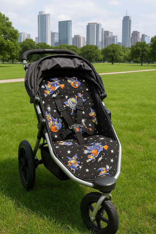 Witchy Ride Stroller Liner