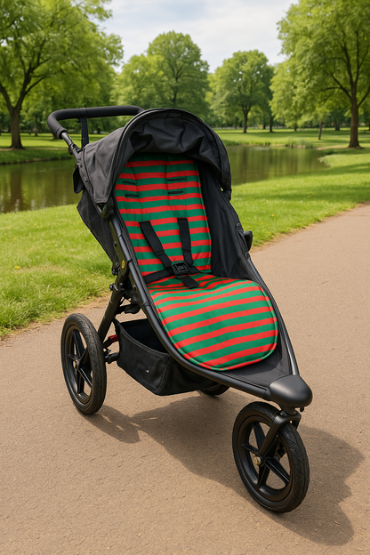 Candy Cane Cuddle Stroller Liner